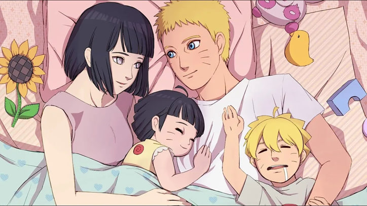 TODOS OS MOMENTOS DO CASAL NARUTO E HINATA 