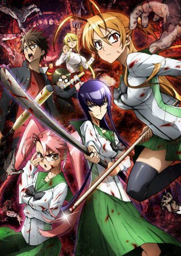 Segunda temporada de High School of the Dead - Anime United