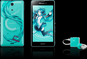 Hatsune Miku Celular Android Sony Xpedia Noticias Anime United