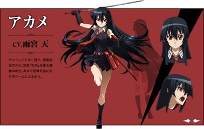 personagens femininas de akame ga kill