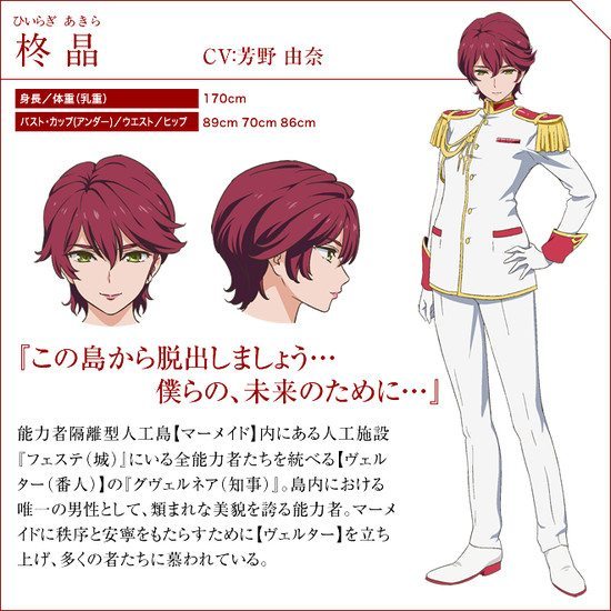 hiiragi Elenco do novo anime Valkyrie Drive   Mermaid  