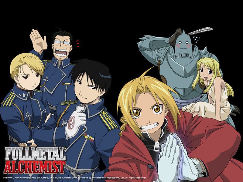 Advogado do Kyubey - Fullmetal Alchemist é para muitos o melhor shounen da  década de 2000. A adaptação Fullmetal Alchemist Brotherhood é tida como a  numero 1 no rank do myanimelist desde