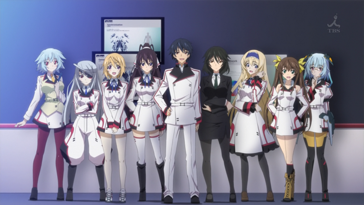 © IS: Infinite Stratos ( 8bit ) ecchi