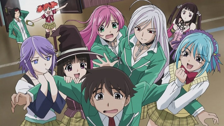 © Rosario + Vampire ecchi