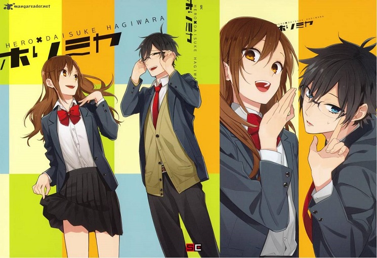 3 animes de romance colegial #aoharuride #horimiya