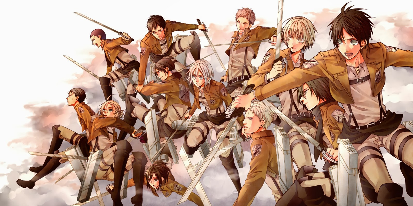 Attack on Titan: Eren e outros personagens celebram chegada do fim