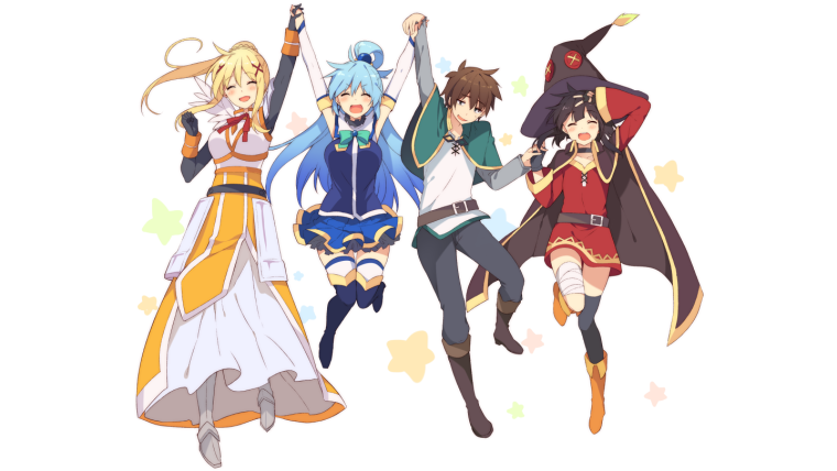 Anime United on X: Alguem ai já viu o filme novo do KONOSUBA? Em breve vai  sair review no portal! (Kono Subarashii Sekai ni Shukufuku o! Kurenai  Densetsu - KONOSUBA – A