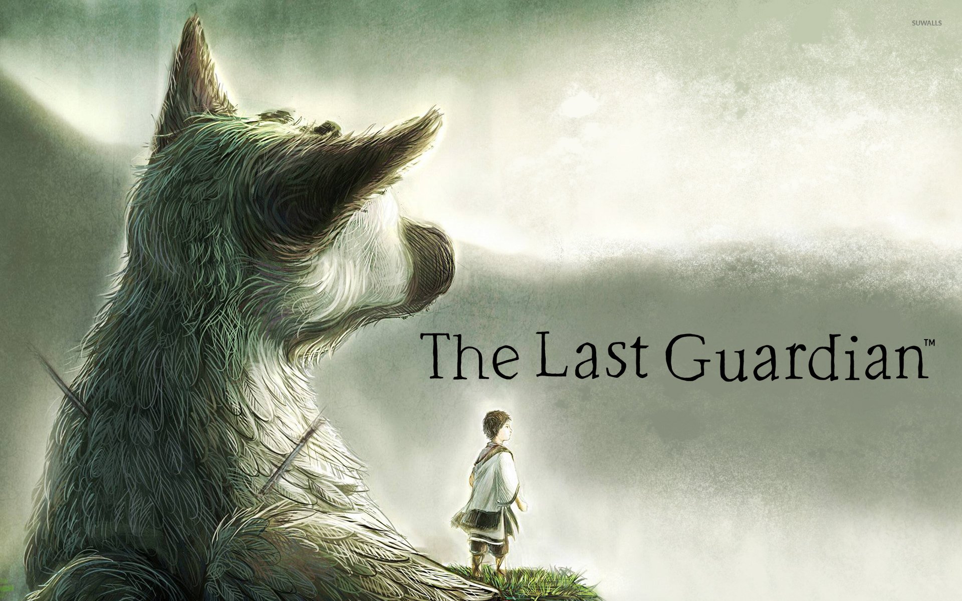 Трико песни. Трико the last Guardian. The last Guardian ps4. The last Guardian обложка. The last Guardian обои.