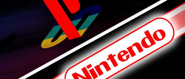 PlayStation e Nintendo Logo