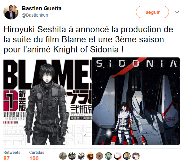 Knights of Sidonia e Blame