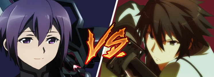 Ikki Kurogane(Rakudai Kishi no Eiyuutan) VS Ayato Amagiri(Gakusen