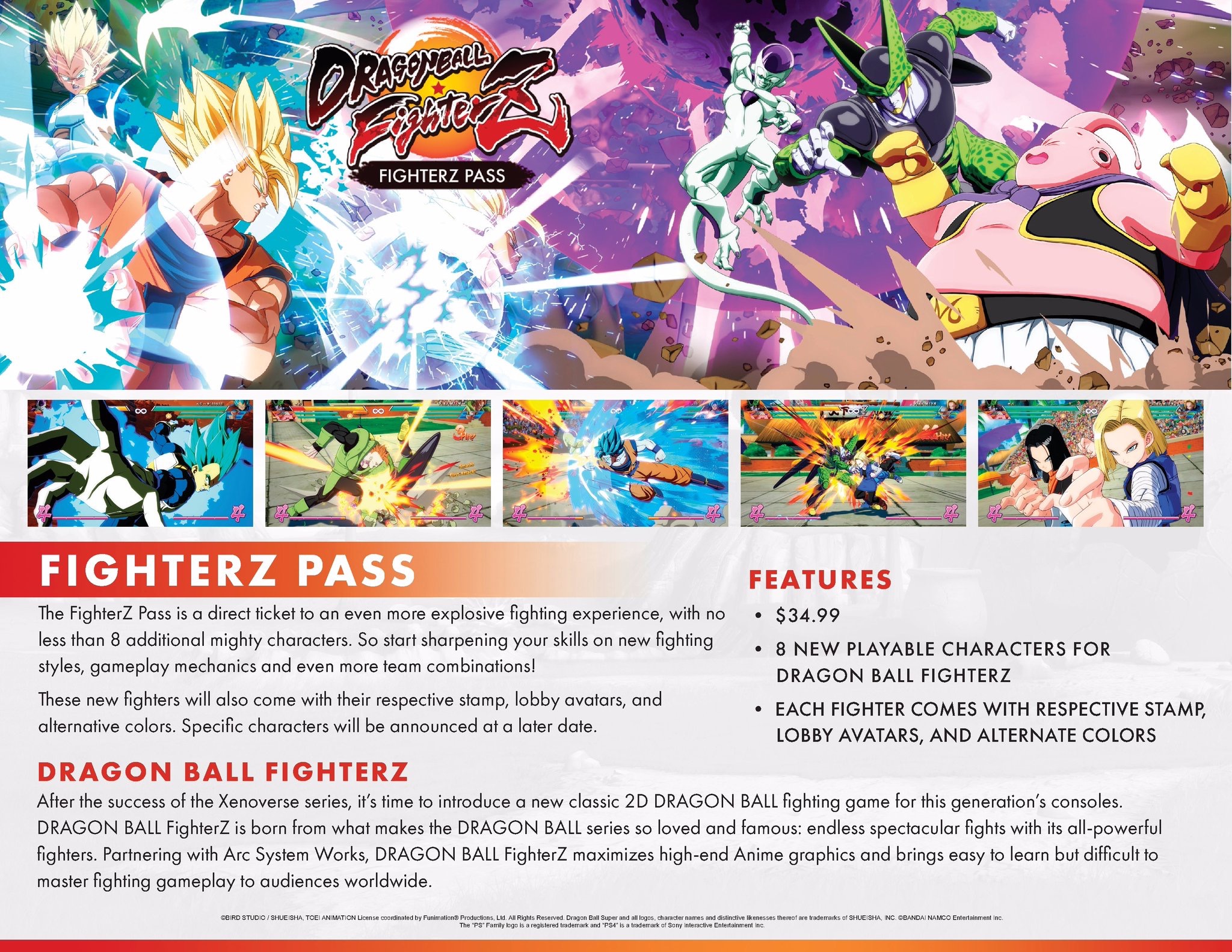 Dragon Ball Fighter Z Passe de Temporada