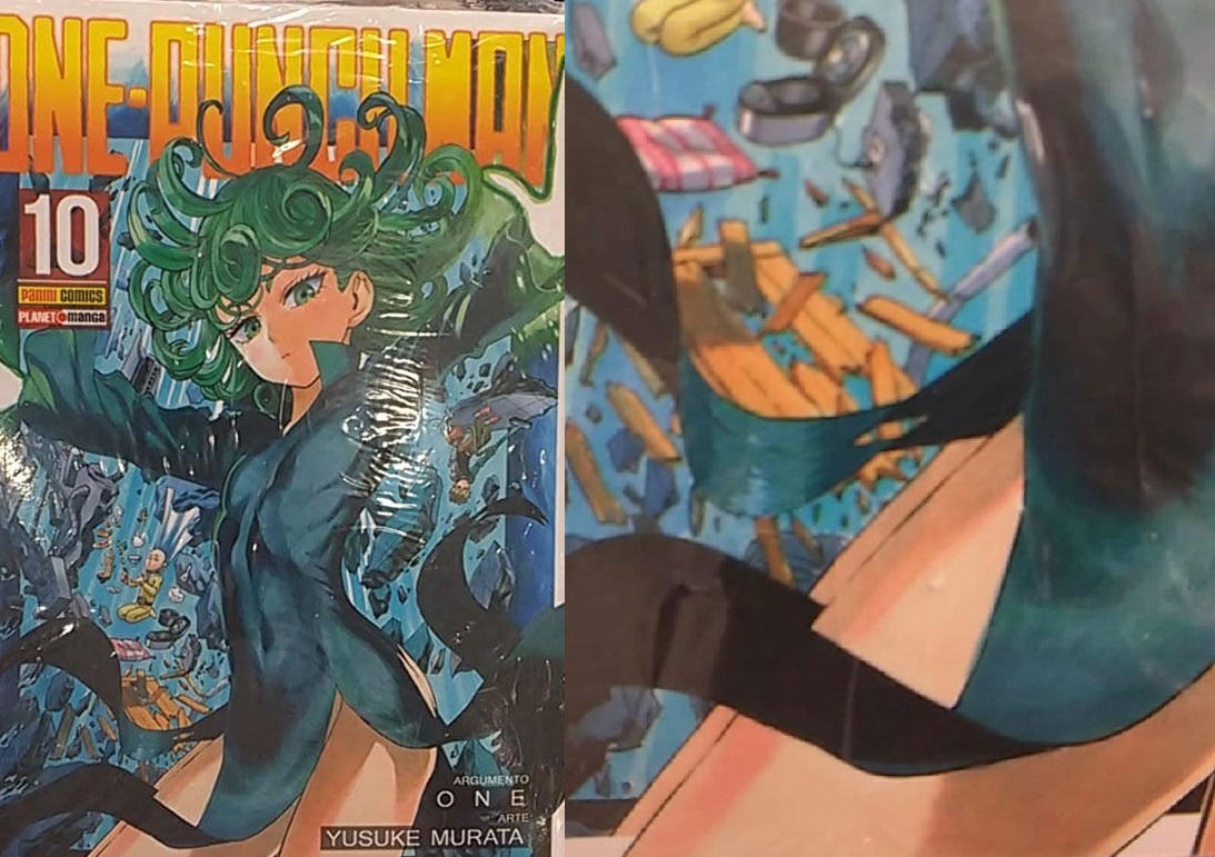 Capa 10 Volume One Punch Man / Panini