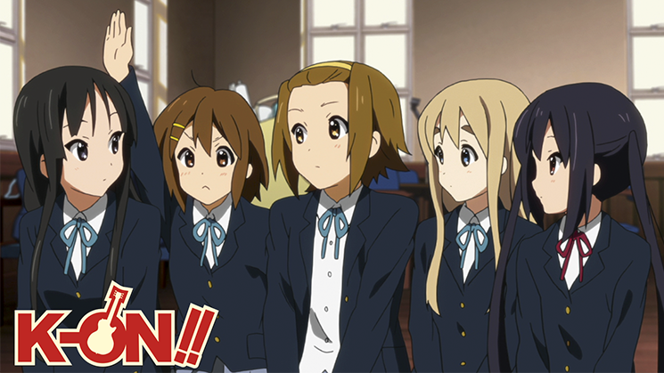 k-on  Escola de animes