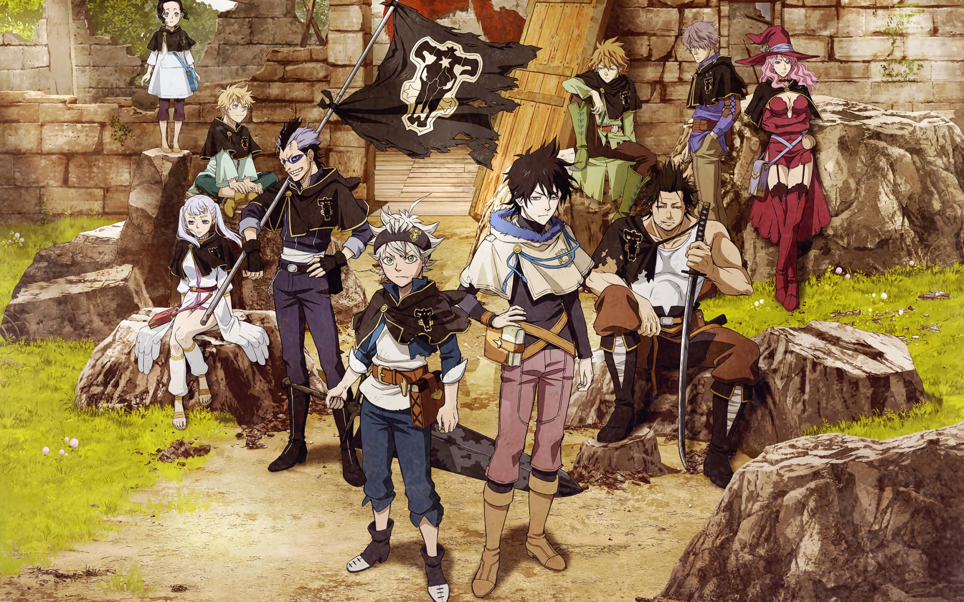 black clover dublado - Anime United