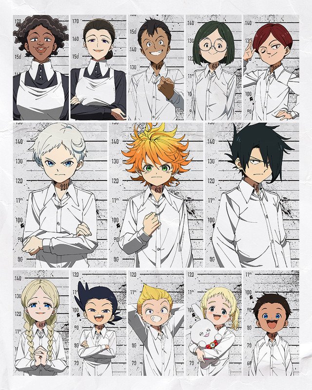 The Promised Neverland  Teaser anuncia a data de estreia da