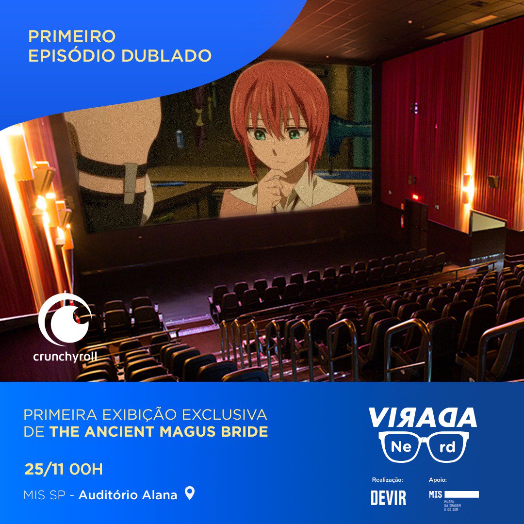 Mahoutsukai no Yome terá exibição dublada no Brasil