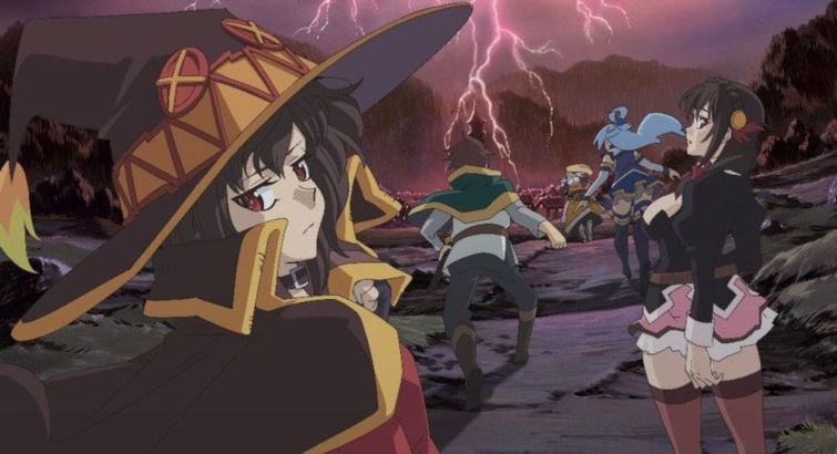 Filme anime de KonoSuba em Julho de 2019