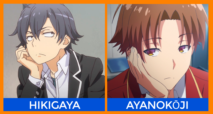 Oregairu x Youkoso Jitsuryoku: As incríveis semelhanças entre os  personagens - Anime United