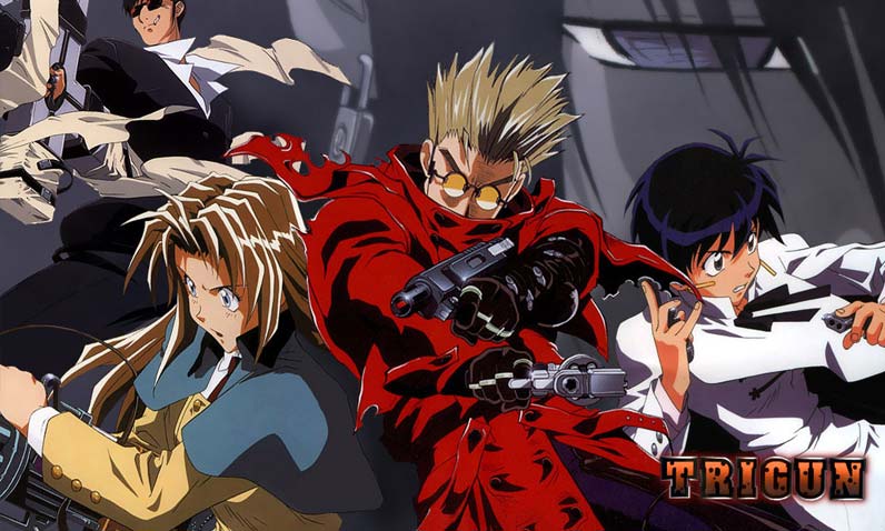 Vash, o estouro da boiada  Cenas engraçadas #1 TRIGUN 