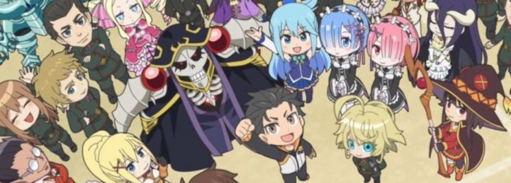 Isekai Quartet: Filme é anunciado para 2022