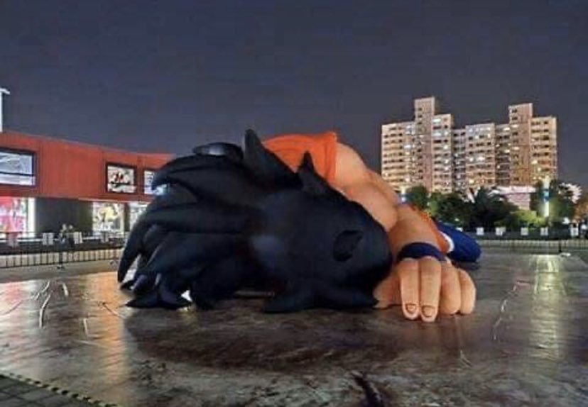 Dragon Ball Yamcha ganha estátua gigante na China Anime United