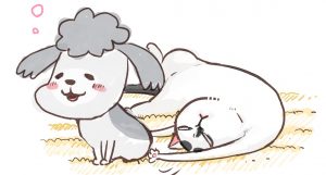 ©Inu to Neko Docchimo Katteru e Mainichi Tanoshii