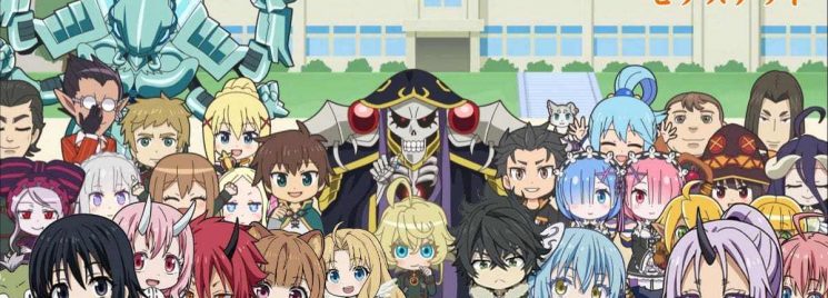 Isekai Quartet: Filme é anunciado para 2022