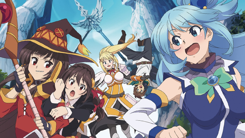 Konosuba - Os principais personagens do anime - Critical Hits