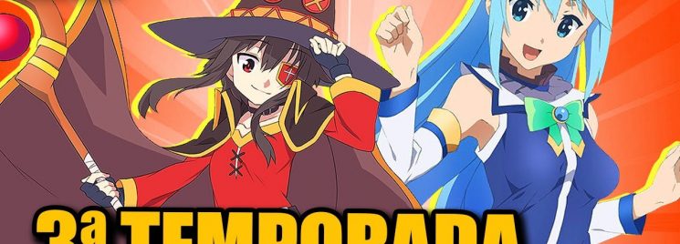 KonoSuba! terá uma terceira temporada com outro estúdio - Anime United