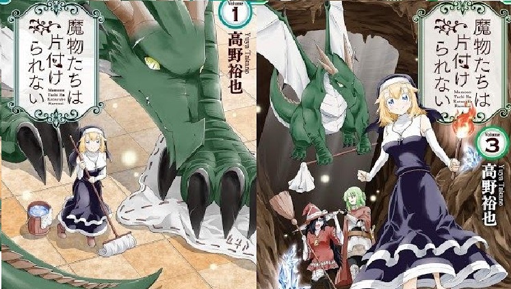 Mamono-tachi wa Katazuke Rarenai - Mangá termina em 18 de maio