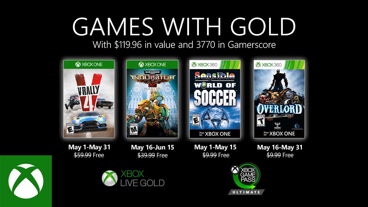 Xbox Live Gold: