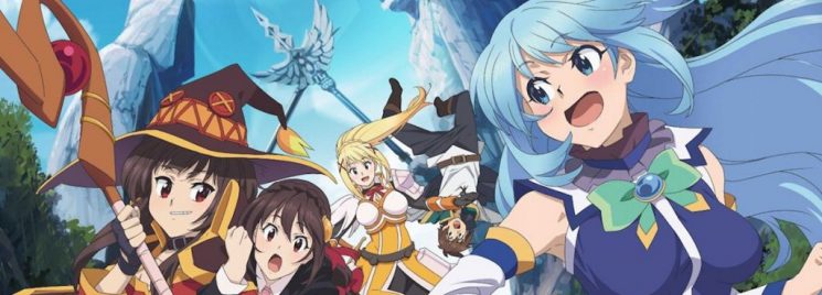 KonoSuba terá maratona na Crunchyroll TV