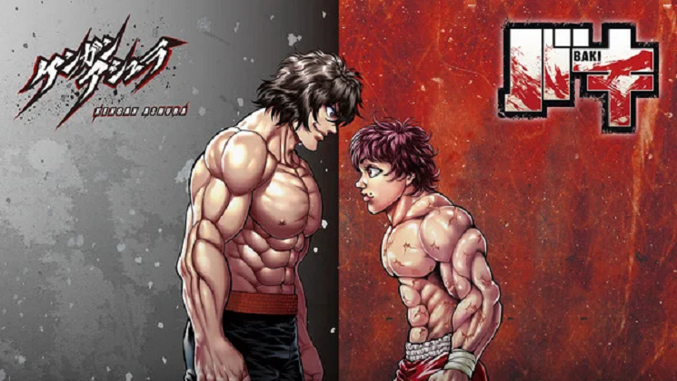 Baki e Kengan Ashura - Artistas desenham crossover para a Netflix