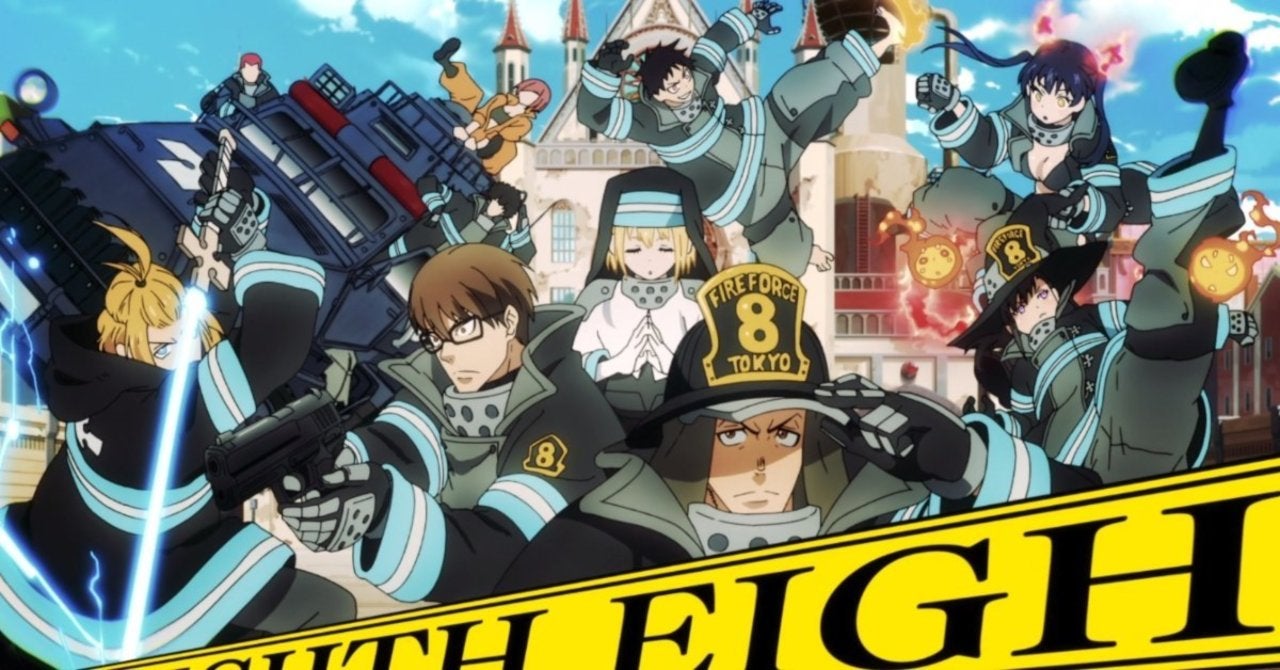 Fire Force' é confirmado no catálogo brasileiro da Funimation