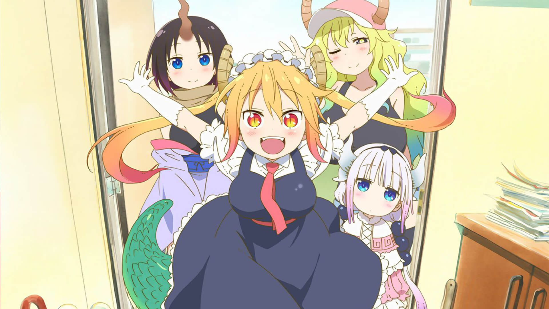 kobayashi dragon maid random