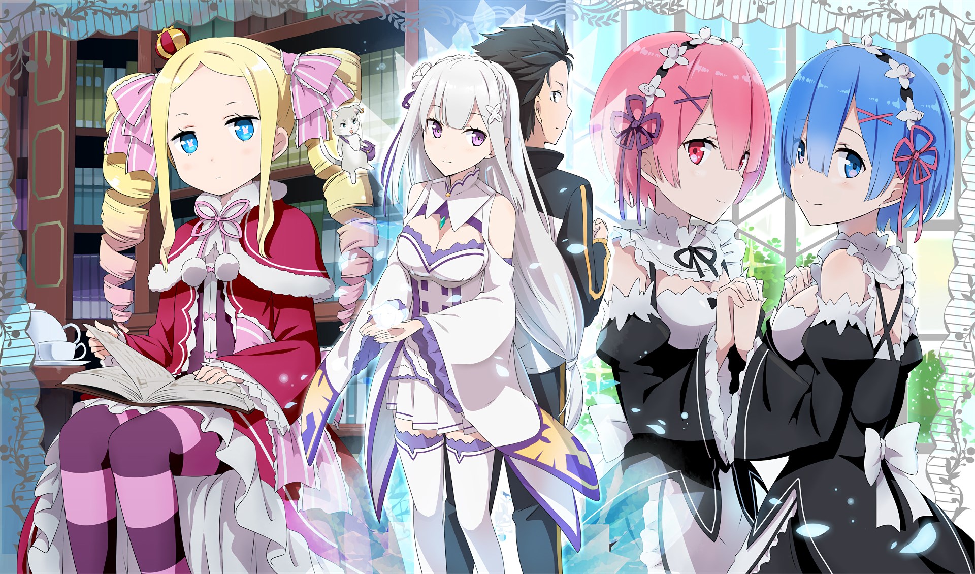 Segunda parte da segunda temporada de Re:Zero chega em Janeiro de 2021