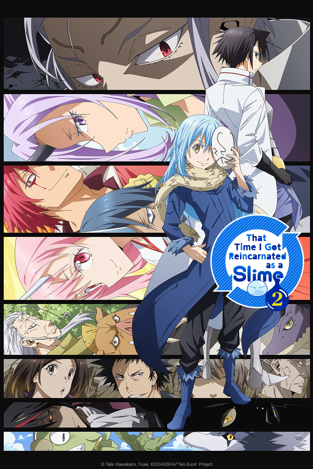 That Time I Got Reincarnated as a Slime  Temporada 2B ganha janela de  lançamento e cartaz oficial