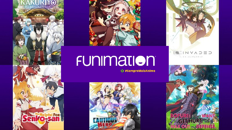 Funimation Brasil - Plataforma revela mais 6 novos animes no catálogo