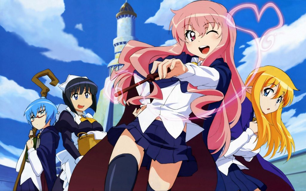 Zero no Tsukaima: O espadachim plebeu de outro mundo que conquistou o  coração da maga nobre - Anime United