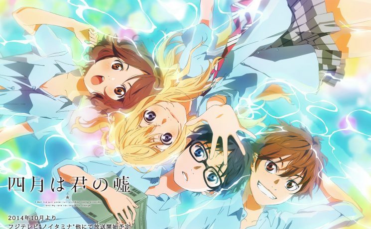 A melodia das emoções: uma análise de shigatsu wa kimi no uso