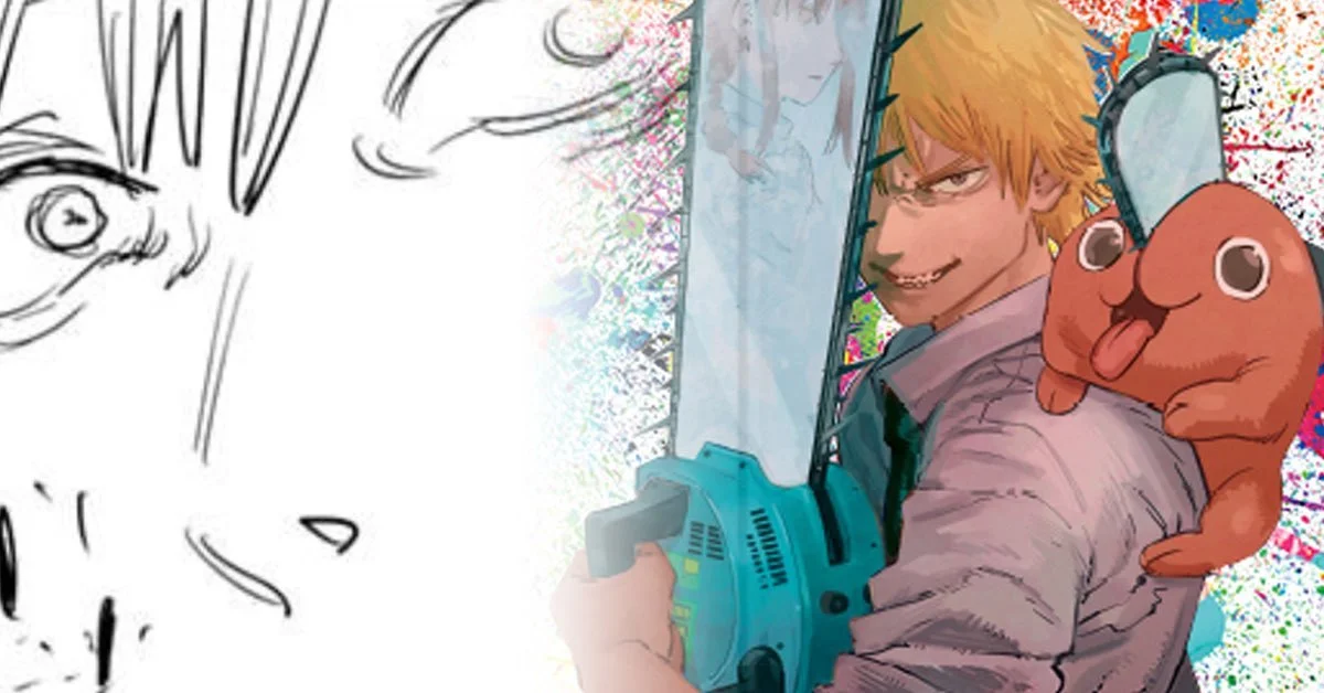 Desenhando ChainSaw Man (Demônio da Serra Elétrica) em 2023