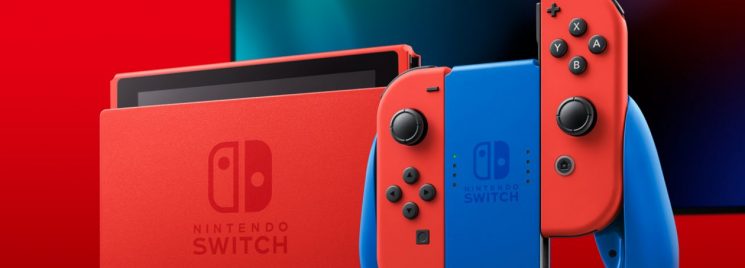 Nintendo Switch Mario Red & Blue Edition