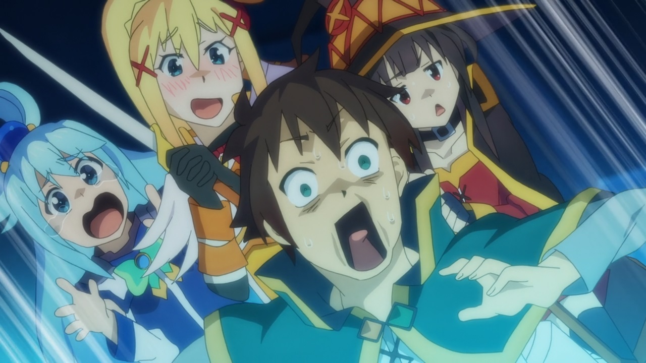 Filme anime de KonoSuba a 30 de Agosto