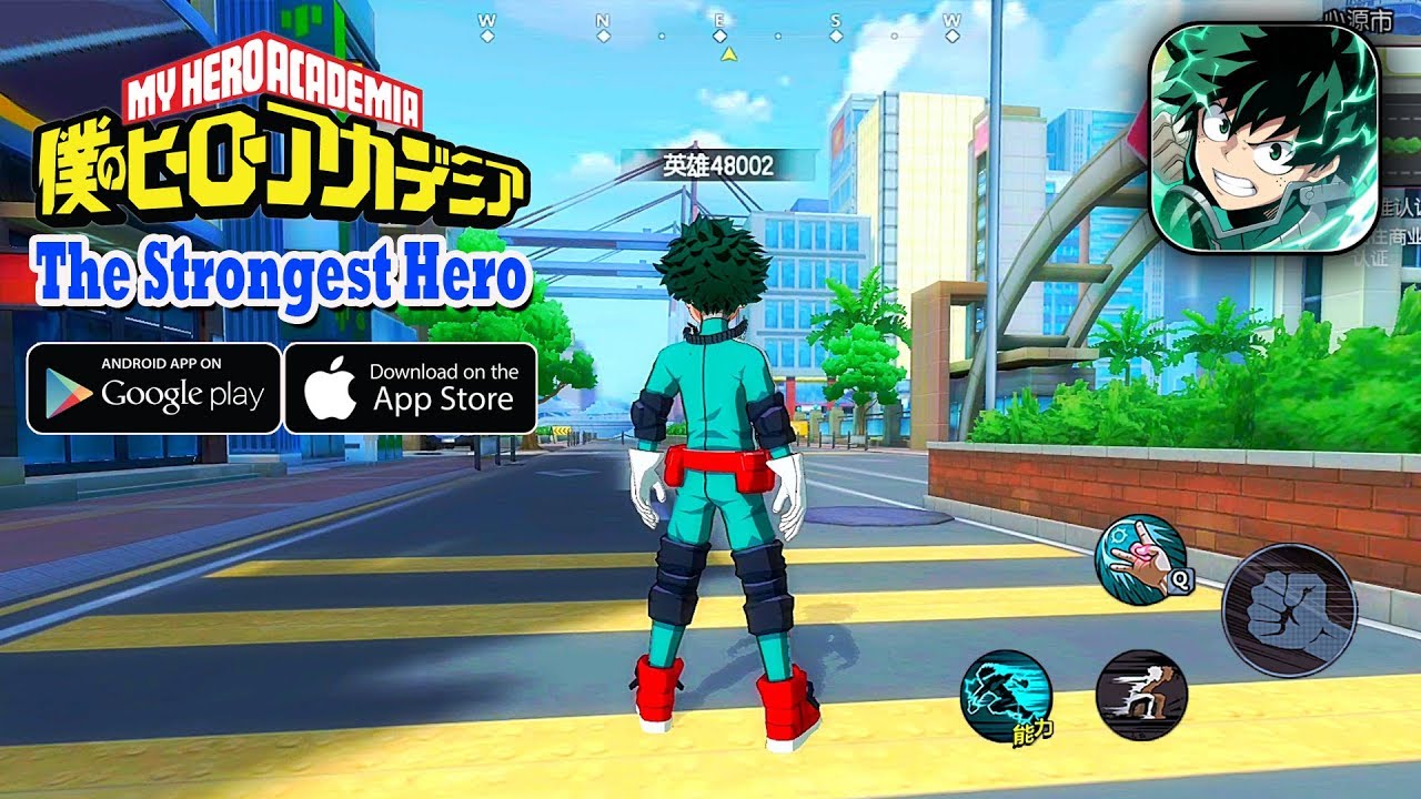 Baixe My Hero Academia: The Strongest Hero Anime RPG no PC com MEmu