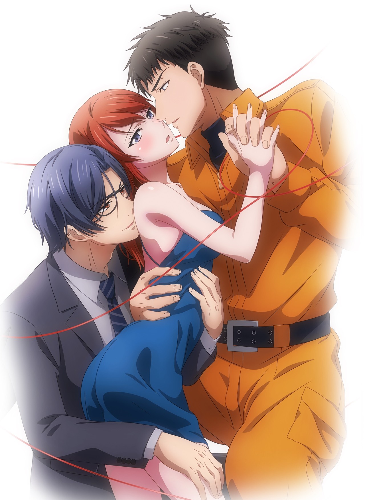 Yubisaki kara no Honki no Netsujou - Anime adulto revela novo visual