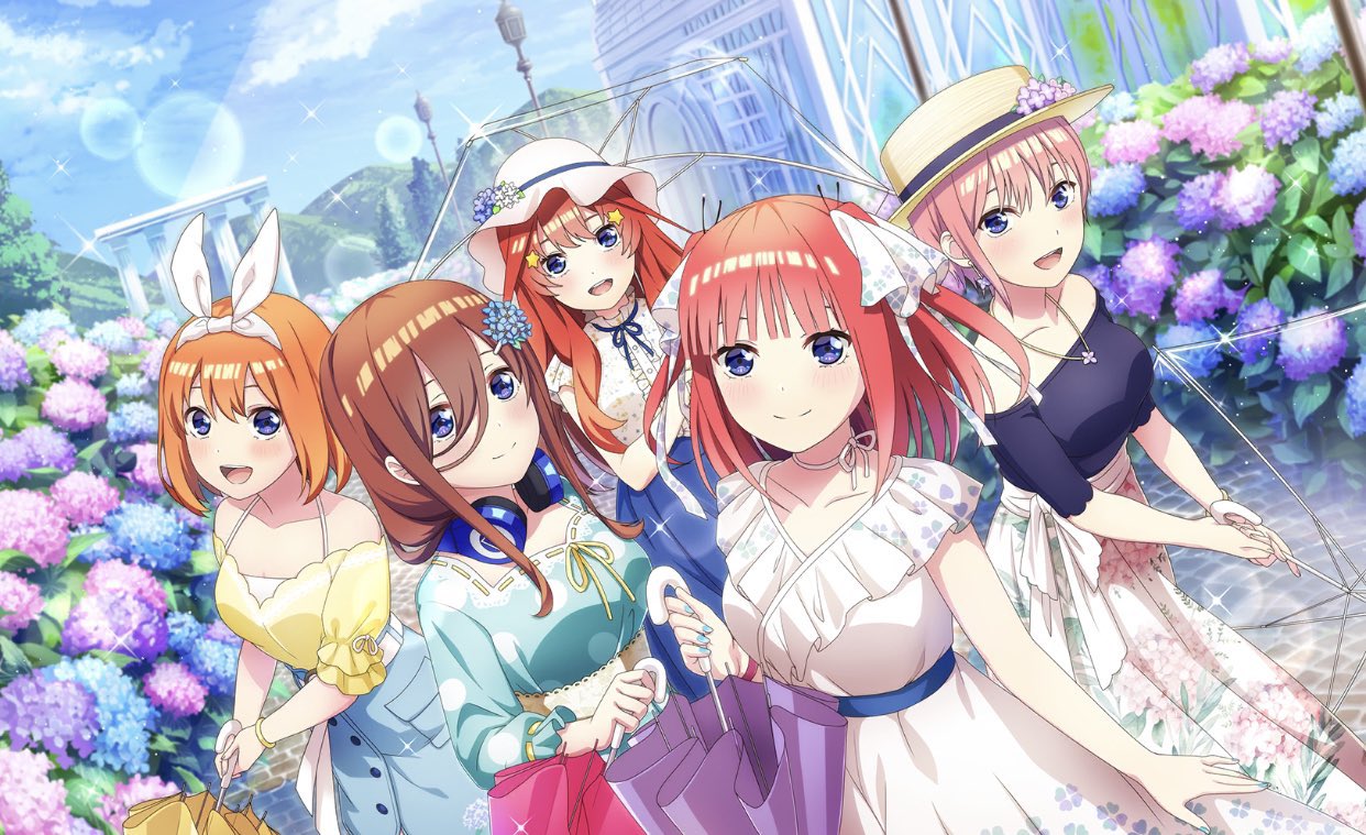 Especiais especiais de The Quintessential Quintuplets ∽ vão ser  transmitidos na TV