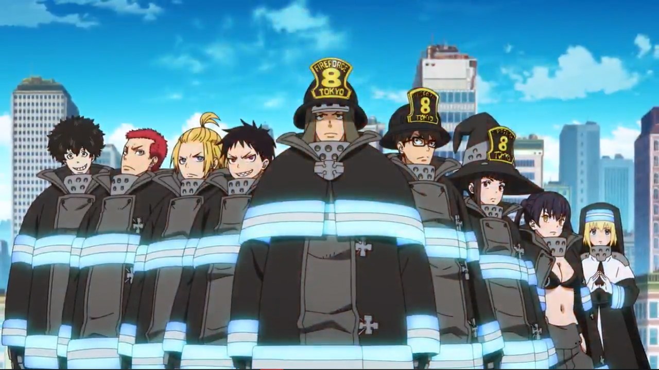 anime fire force dublado