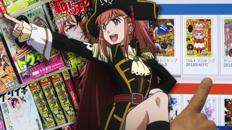 Operação anti-pirataria contra animes e mangás no mundo!