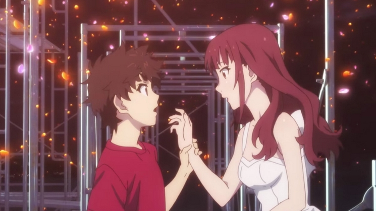 Uchiage Hanabi, Shita kara Miru ka? Yoko kara Miru ka?